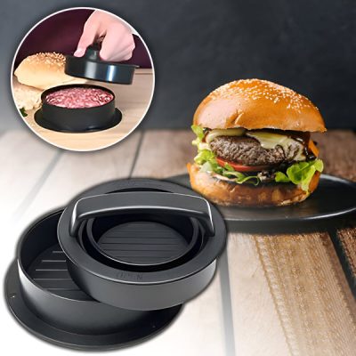 Πρέσα για μπιφτέκια burger – αντικολλητικό αλουμίνιο | BURGIPRESS