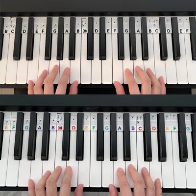 Νότες πιάνου που απλοποιούν την εκμάθηση | MELOKEY
