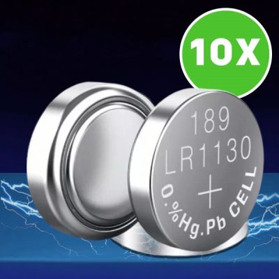 10 x μπαταρίες LR1130 | BATTERYLR1130