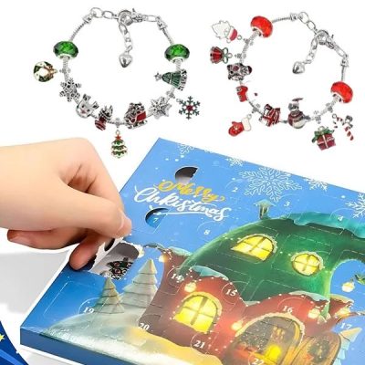 Ημερολόγιο αντίστροφης μέτρησης: 2x βραχιόλι + γούρια | ADVENTBRACE