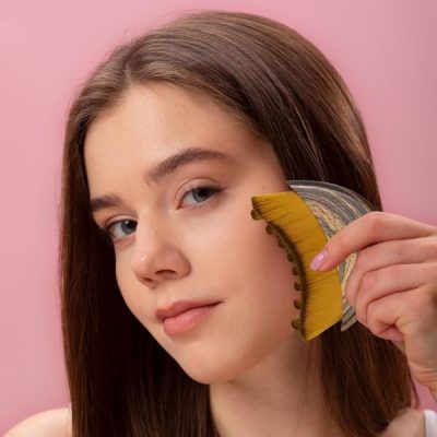 Βούρτσα λεμφικού μασάζ προσώπου | DRENAGLO